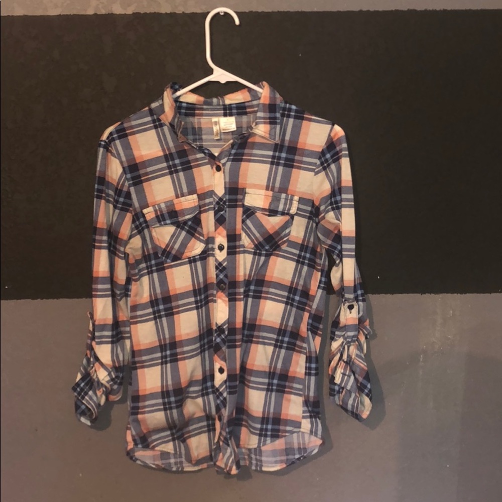 Long sleeve flannel